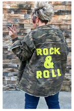 Load image into Gallery viewer, Camo Rock &amp; Roll Shacket
