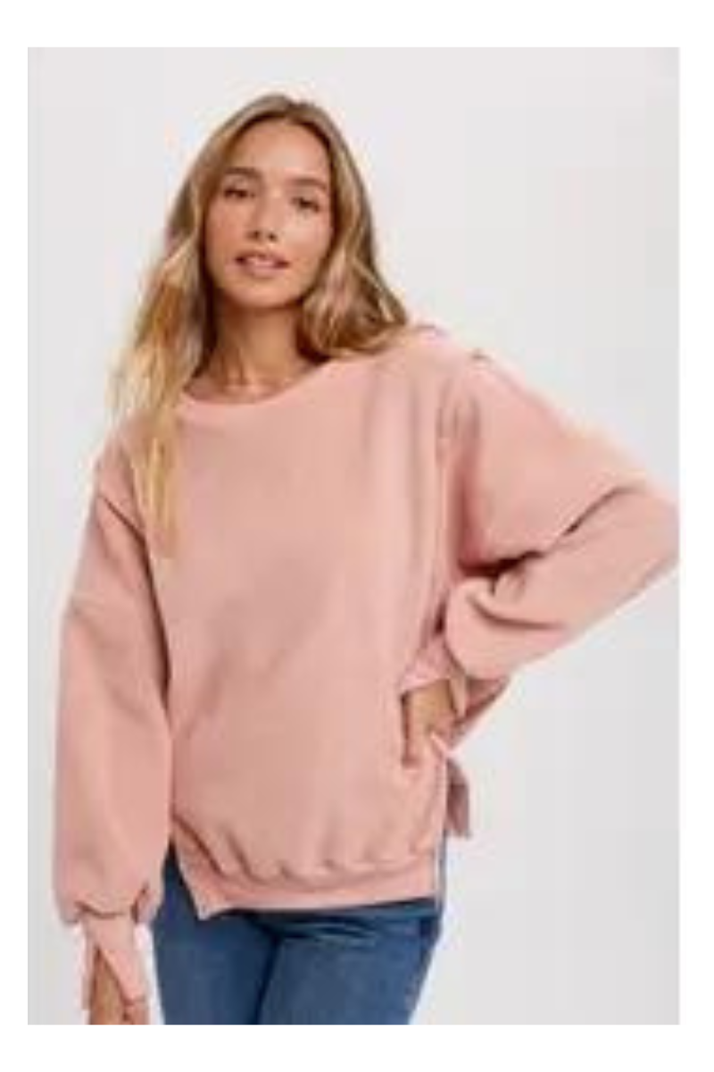 Pink Teddy Sweatshirt