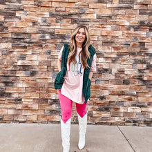 Load image into Gallery viewer, Fuschia Brushed Microfiber Leggings