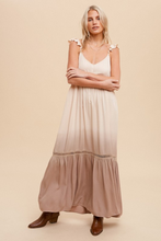 Load image into Gallery viewer, Champagne Dip Dyed Maxi
