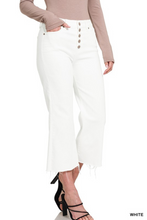 Load image into Gallery viewer, Zenana Button Fly Wide Leg Pants

