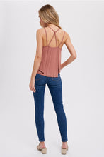 Load image into Gallery viewer, Trapeze tank with strappy back
