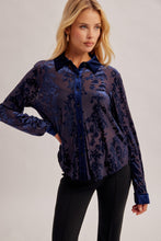 Load image into Gallery viewer, Nightshade Velvet Blouse
