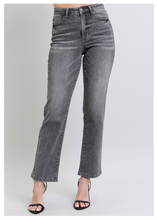 Load image into Gallery viewer, Judy Blue HW Rhinestone Straight Jeans
