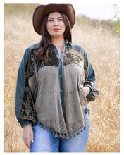 Load image into Gallery viewer, Rustic Velvet Shacket
