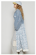 Load image into Gallery viewer, DENIM PATCH SHACKET
