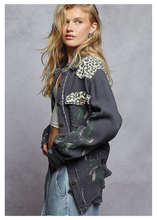 Load image into Gallery viewer, Paint Splatter Double Gauze Shacket
