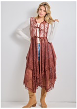 Load image into Gallery viewer, Vintage Earth Duster CURVY FIT
