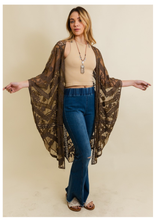 Load image into Gallery viewer, Olive Leaf Kimono
