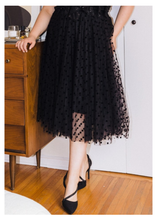 Load image into Gallery viewer, Dots on Tulle Skirt

