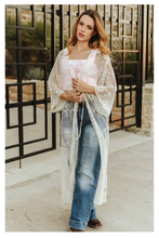 Load image into Gallery viewer, Wild West Lace Duster
