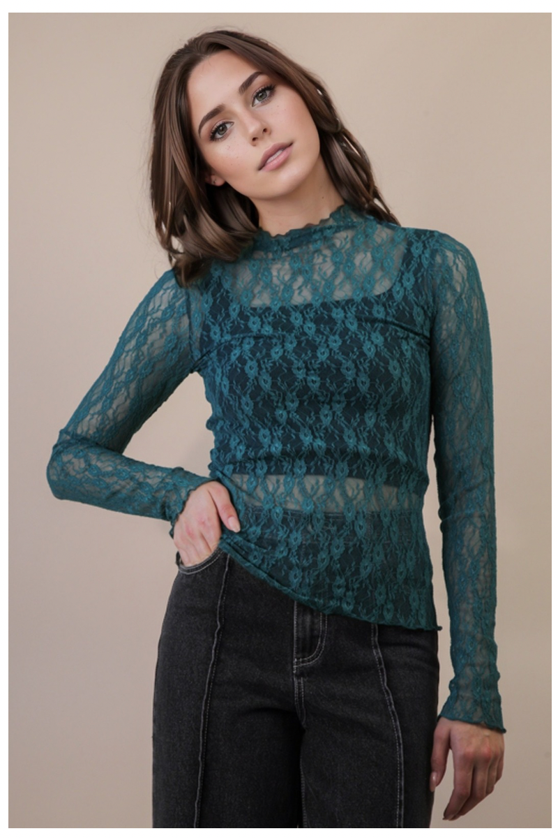 Magic Forest Lace Top