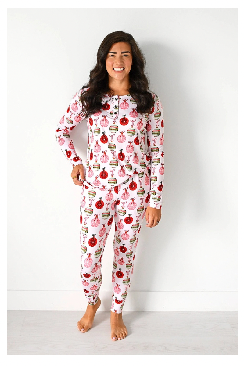 Christmas Ornaments PJ Set
