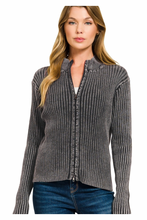 Load image into Gallery viewer, Zip It Up Sweater
