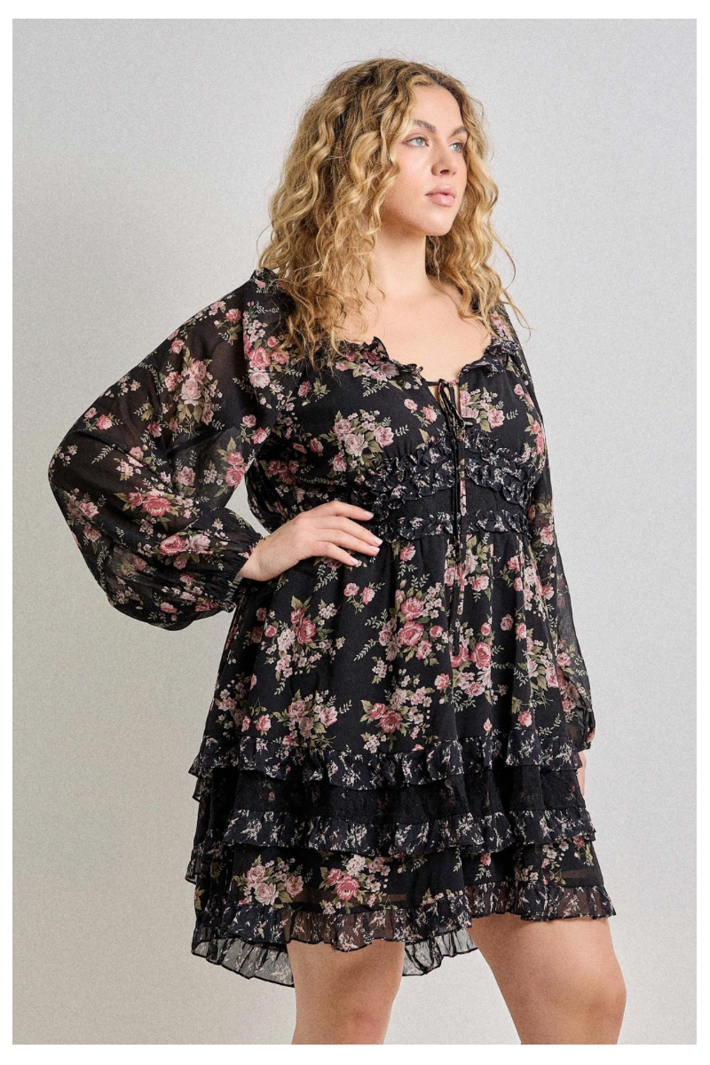 chinese dress ladies Lace Me Up Dress
