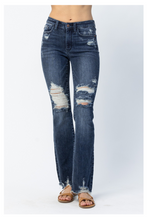 Load image into Gallery viewer, Judy Blue Curvy Slim Bootcut with Distressing
