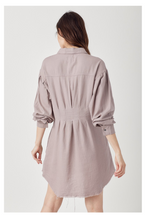 Load image into Gallery viewer, Vintage Rose Shirt Dress
