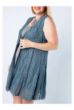 Load image into Gallery viewer, Curvy Stevie Lace Vest
