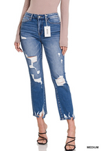 Load image into Gallery viewer, Zenana Distressed Straight Jeans
