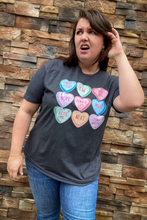 Load image into Gallery viewer, Stupid Cupid Conversation Heart Tee (Small-3x)
