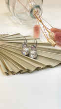 Load image into Gallery viewer, Double the Love Leverback Earrings
