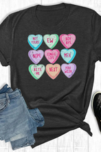 Load image into Gallery viewer, Stupid Cupid Conversation Heart Tee (Small-3x)
