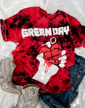 Load image into Gallery viewer, Green Day Tie Dye Tee
